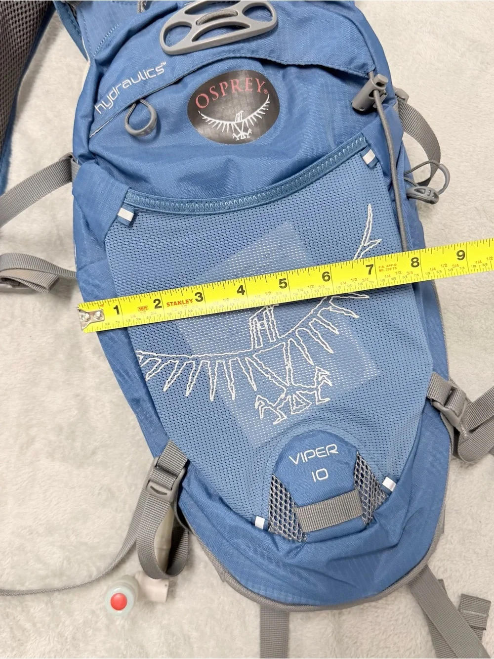 Osprey Viper 10 Hydration Backpack Blue Gray w/ Hydration Bladder
